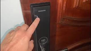 Samsung smart door lock SHS-H505 stop working, Fechadura digital Samsung SHS-H505 parou de funcionar
