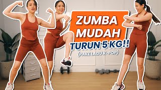 Download lagu Zumba TURUN BERAT BADAN utk OBESITAS/PEMULA - KPOP mp3