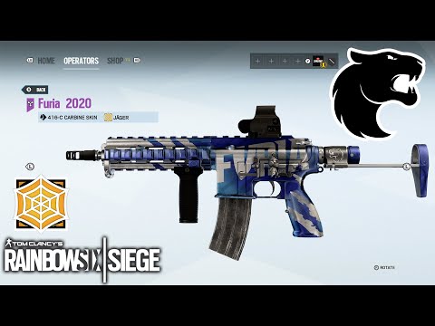 Furia 2020 Weapon Skin - Rainbow Six Siege