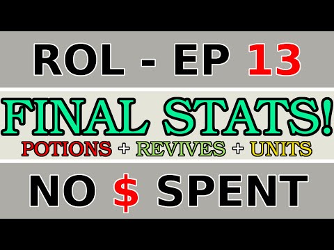 ROL Ep. 13 -- FINAL STATS -- F2P ACCOUNT -- NO PERFECT BLOCK