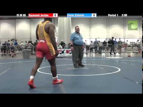 Mens FS FS 86 KG - Raymond Jordan vs. Cesar Catalan