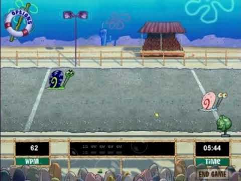 Snail's Pace Race (Crowd SFX stem) - SpongeBob Typing game OST