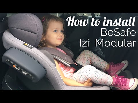 Installing the BeSafe Izi Modular Capsule and Car Seat in a Mini Clubman