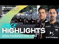 Formel E 2024 Portland - Highlights Rennen