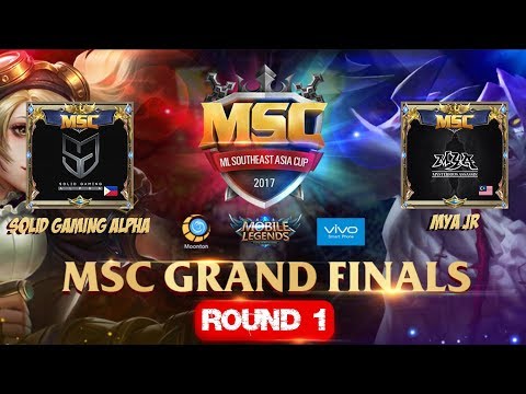 SOLID GAMING ALPHA VS MYA JR Match 1 - Mobile Legends MSC Grand Finals 5 Nations