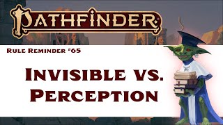 How Do You Detect an Invisible Creature (Pathfinder 2e Rule Reminder #65)