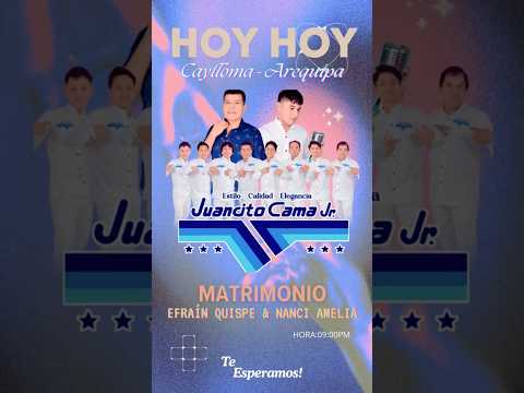 Alfredito Corazón / Juancito Cama Jr / Presentación en Caylloma Arequipa 🥳 #alfreditocorazon #live