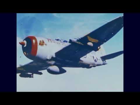 USAAF P-47 Thunderbolts combat missions over Italy