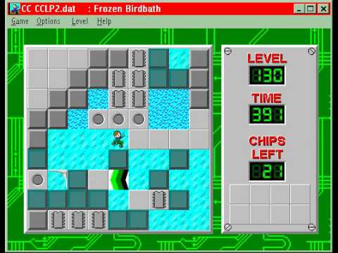 CCLP2 level 130 solution - 385 seconds