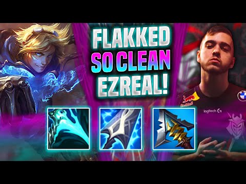 FLAKKED IS SO CLEAN WITH EZREAL! - G2 Flakked Plays Ezreal ADC vs Lucian! | Season 2022