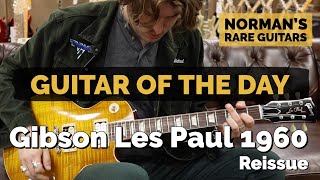 Video thumbnail for Guitar of the Day: Gibson Les Paul 1960 Reissue with Killer Top | Norman's Rare Guitars by Normans Rare Guitars