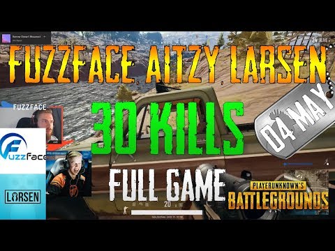 Fuzzface, Aitzy, Larsen | 30 Kills | PUBG