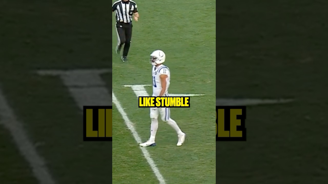 Now he doesn’t have to play against the Steeler defense anymore 😅#colts #steelers #nfl