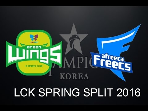 LCK Spring Split 2016 Week 2 Day 3 -  Afreeca Freecs vs Jin Air Greenwings Game 2