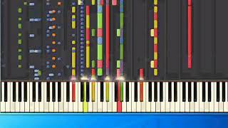Marque - Electronic Lady (mh) [Piano Tutorial Synthesia]
