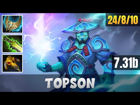 [DOTA 2] Topson play [Storm Spirit] PRO | 7.31b | Dota 2 Pro Gameplay