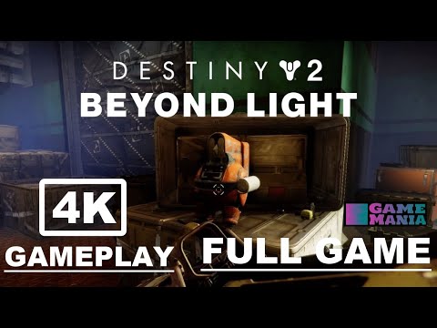 DESTINY 2 BEYOND LIGHT | FULL GAME STORY | ALL MISSIONS, DIALOGUES, CUTSCENES AND WITHOUT COMMENTARY