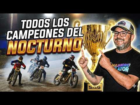 TODOS LOS CAMPEONES DEL CAMPEONATO NOCTURNO DE SAN ANDRES DE GILES