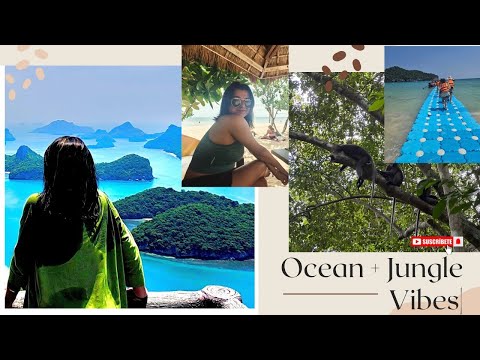 Thailand's Hidden Paradise! 🏝️ A Cinematic Ride in Ang Thong Marine Park|@Kakonchatterjee1