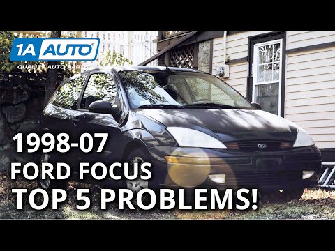 Top 5 Problems Ford Focus Hatchback 1st Gen 1998-2007