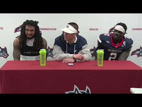 Stony Brook Football Postgame Press Conference - Nov. 8, 2025