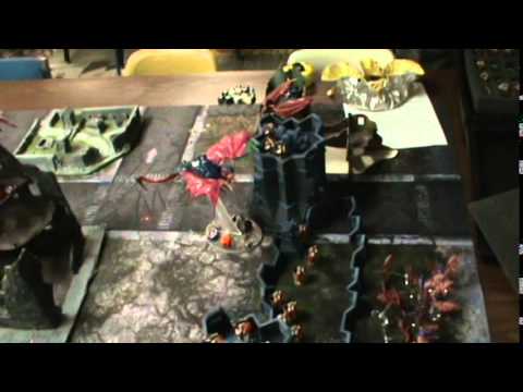 Tyranids VS Imperial Fist Space Marines 1850pt Battle Report