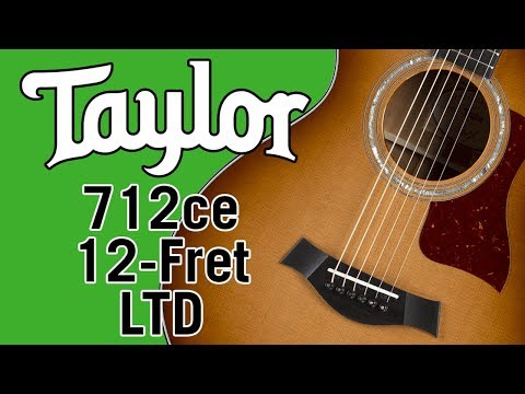 Taylor 712ce 12-Fret Fall LTD Cedar/Koa Grand Concert with Electronics 2017 - Shaded Edgeburst image 21