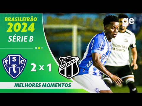 Gols e lances de Paysandu x Ceará