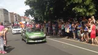 preview picture of video 'Leamington Spa Carnival 12/07/2014'