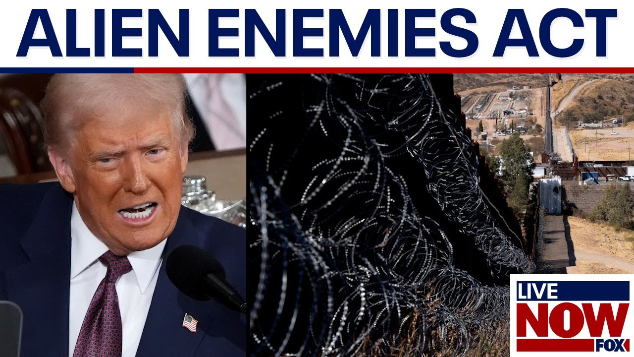 Trump to invoke 'Alien Enemies Act' of 1798