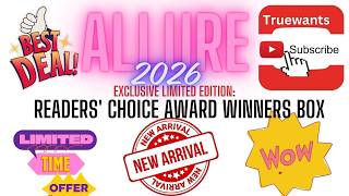 Allure Readers’ Choice Box 2026 — FULL SPOILER Reveal! Classic Brands + Amazing Deal Value!