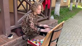 Пленэр в Видном - 8"А" и 11 "А"
