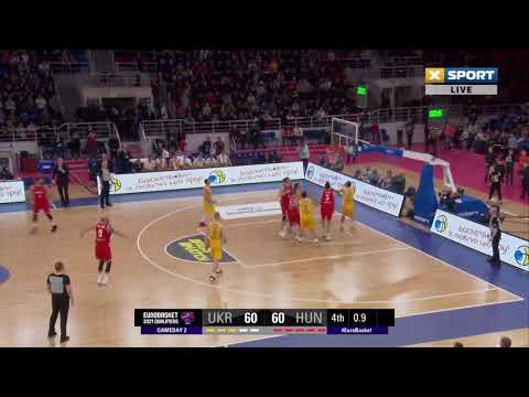 Ukraine vs Hungary. Rosco Allen game-winner