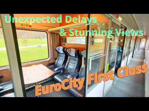 EuroCity First Class Train Ride: Salzburg to Graz Adventure!