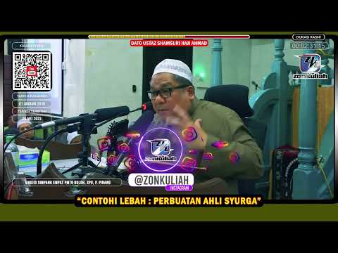 TAZKIRAH : Hebatnya Akhlak Lebah & Salah Satu Ciri Penting Ahli Syurga - Ustaz Shamsuri Ahmad
