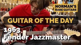 Video thumbnail for Guitar of the Day: 1963 Fender Jazzmaster Sunburst | Norman's Rare Guitars by Normans Rare Guitars