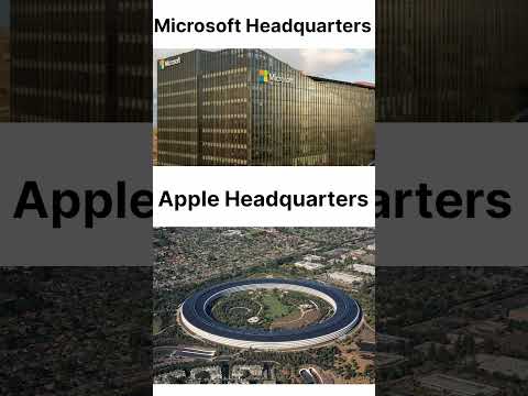 Microsoft Headquarters vs Linux Headquarters #coding #programming