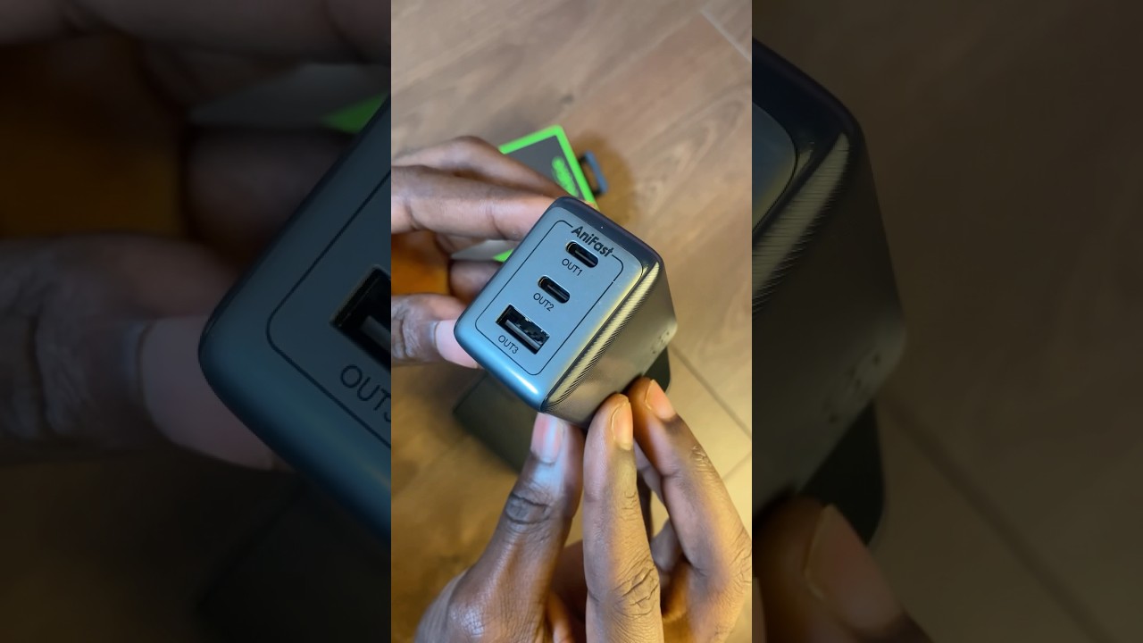 Chargeur mural rapide 65W - Oraimo HyperGaN 65 video thumbnail