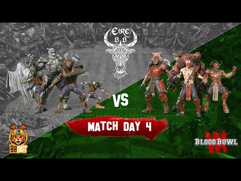 Eire BB Game 4 | Necromantic Horror vs Khorne | Blood Bowl 3 League