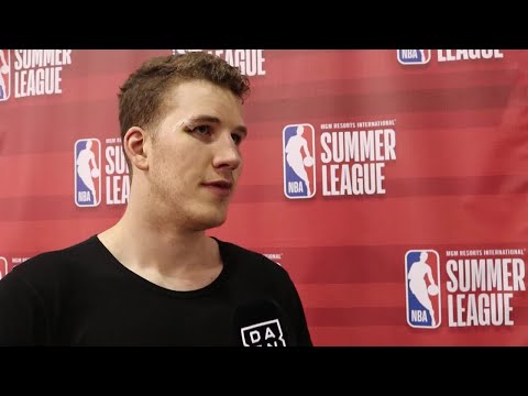 NBA Jakob Pöltl Interview | DAZN - NBA