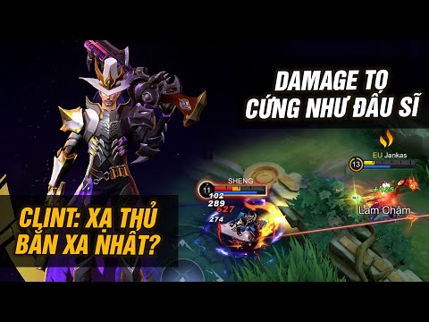 MLBB | SỨC MẠNH CỦA CLINT: XẠ THỦ BẮN XA NHẤT NHÌ GAME MÙA 26! Damage To, Cứng Như Đấu Sĩ | Tốp Mỡ