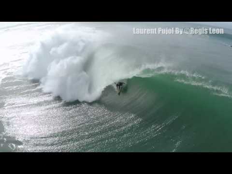 Laurent Pujol Surf Hossegor Aerial Shot, DJI Phantom 2 and Gopro 4