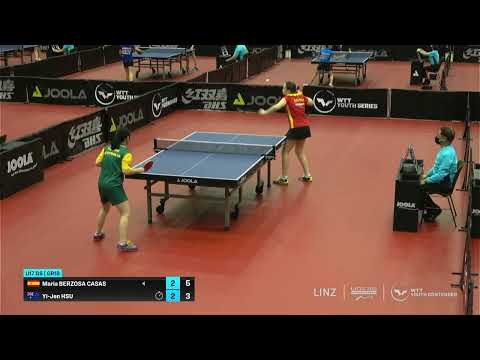 FULL MATCH HIGHLIGHTS |  Yi Jen Hsu vs Maria Berzosa Casas | WTT AUSTRIA U17 GS R16