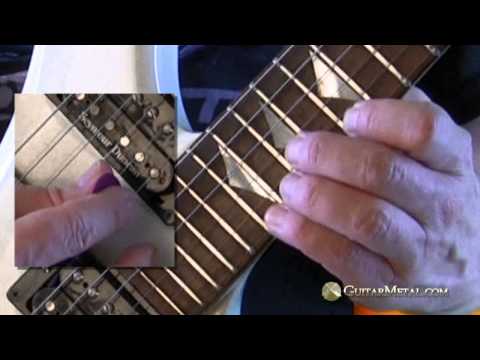 Harmonic Minor Scale Guitar Lick In E