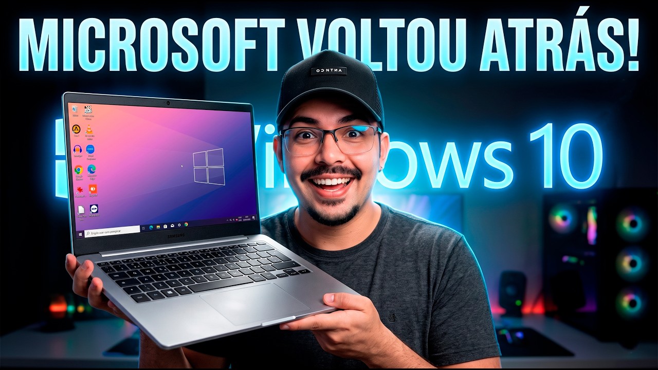 Microsoft SE RENDEU! Windows 10 ganha mais VIDA (Não compre PC novo)