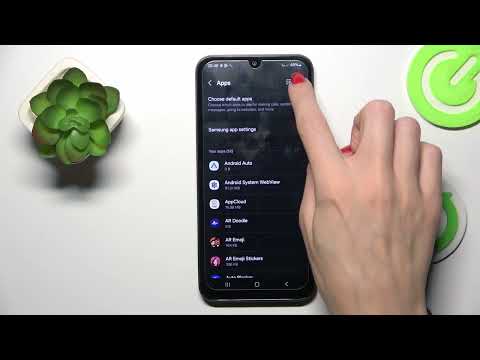 How to Reset App Preferences on SAMSUNG Galaxy A15