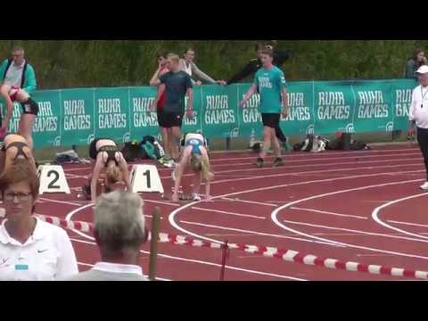 100m VL weiblich U18 Westf. Meisterschaften 2017