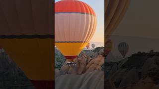 BEAUTIFUL Hot Air Balloons over Cappadocia #türkiye #cappadocia #hotairballoon