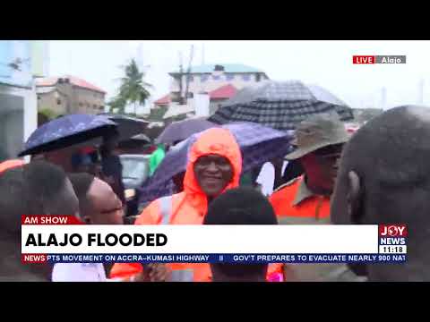 NADMO retrieves second body from Alajo house after two allegedly electrocuted during flooding