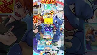 【Pokémon TCG Pocket】エキスパートバトル タイプ指定ミッション vsデデンネexデッキ #shorts 【ポケポケ】